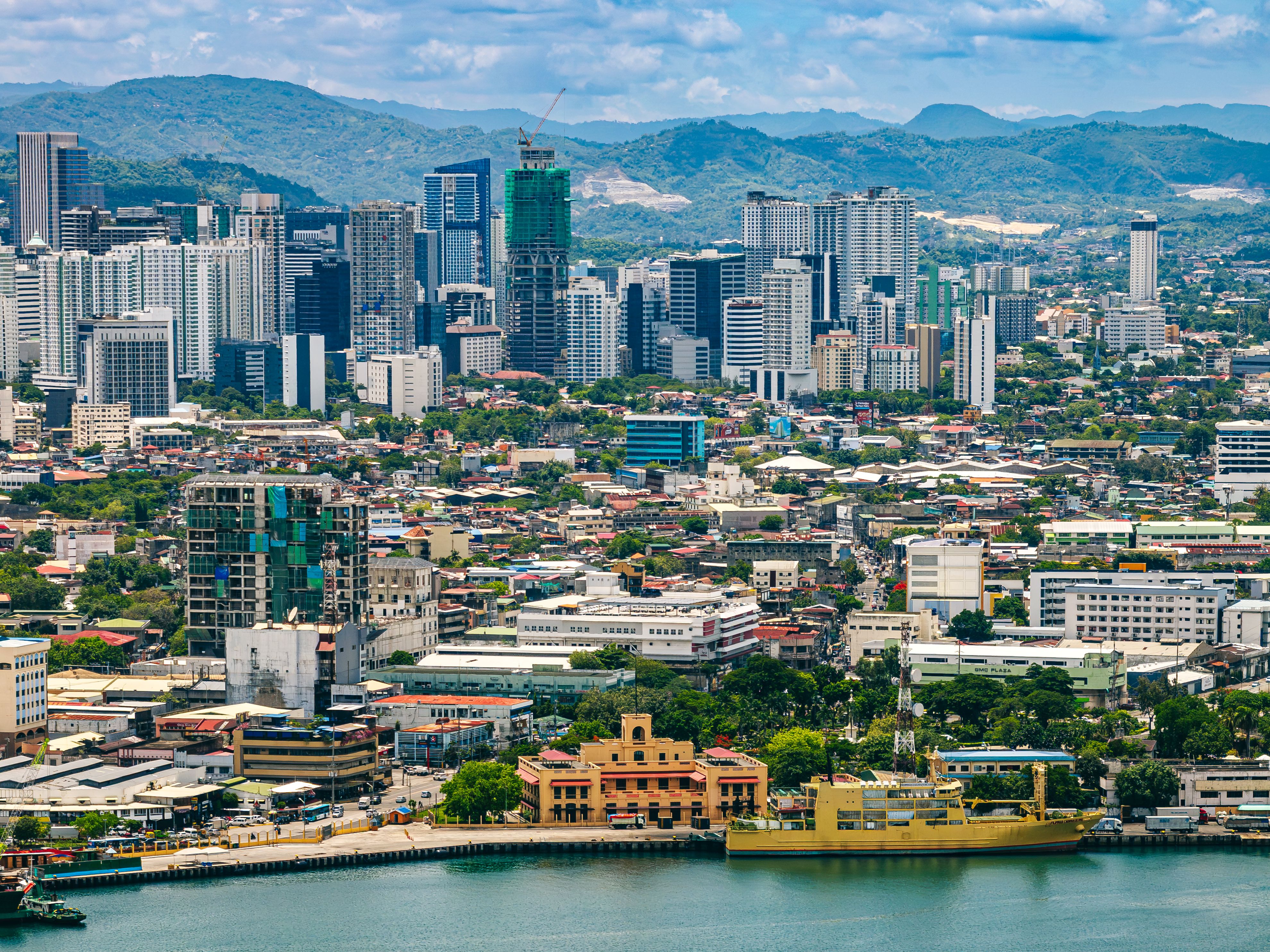 Arrivée à Cebu City 