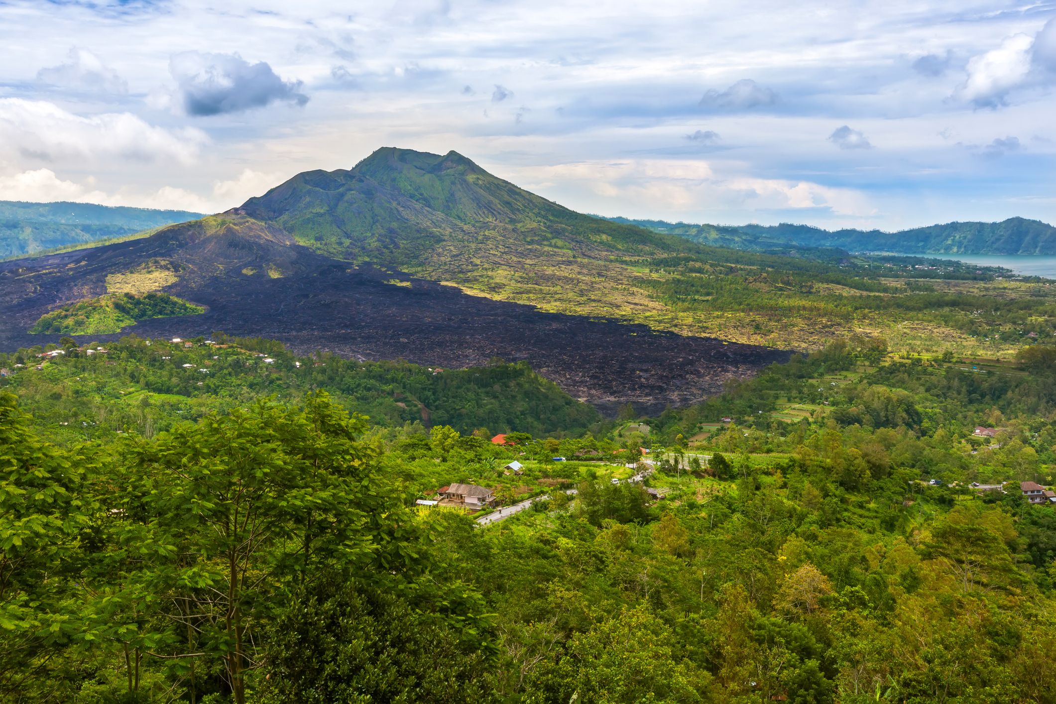 Le mont Batur, volcan emblématique de Bali