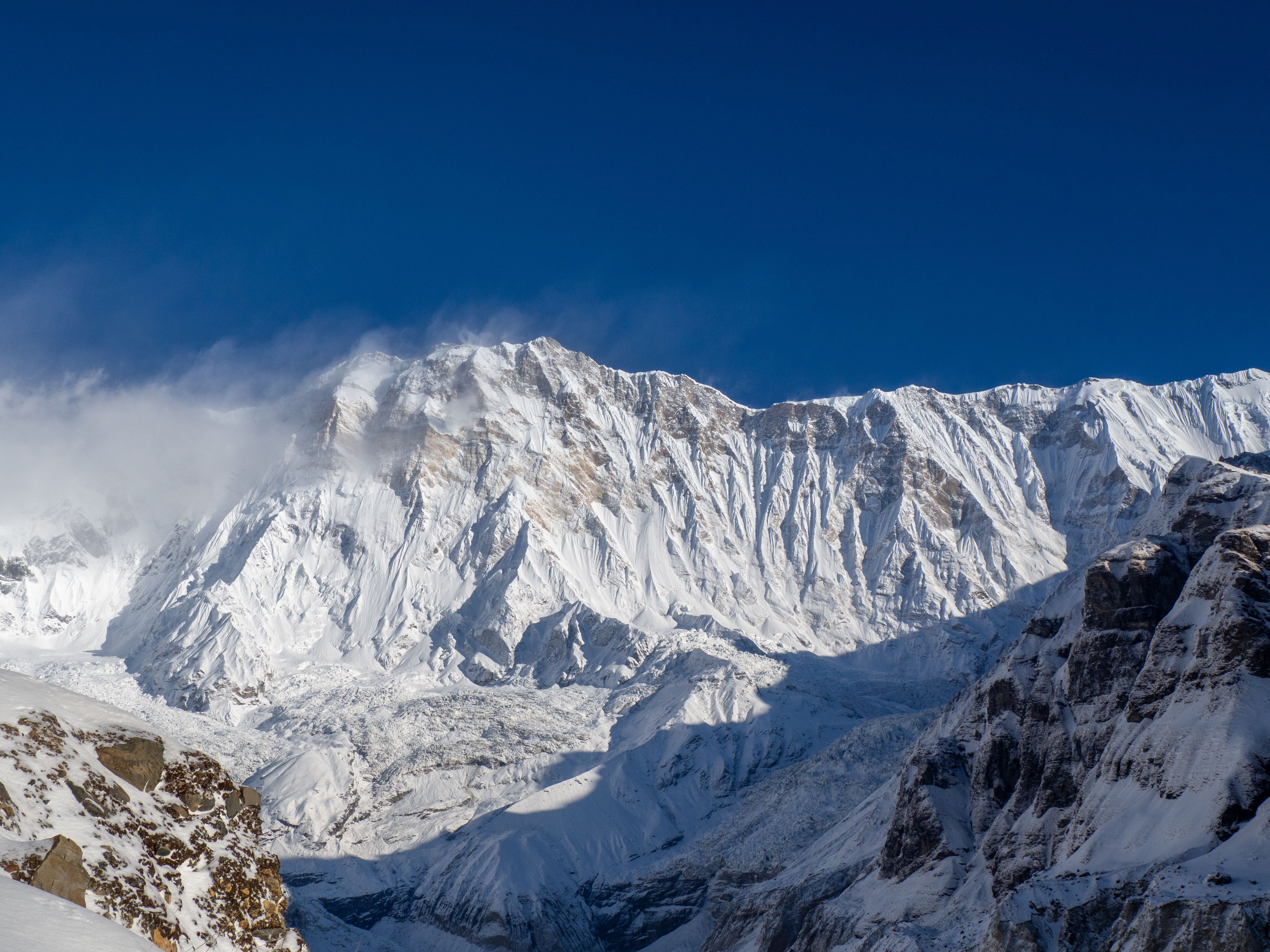 Massif de l’Annapurna au cœur de l’Himalaya népalais