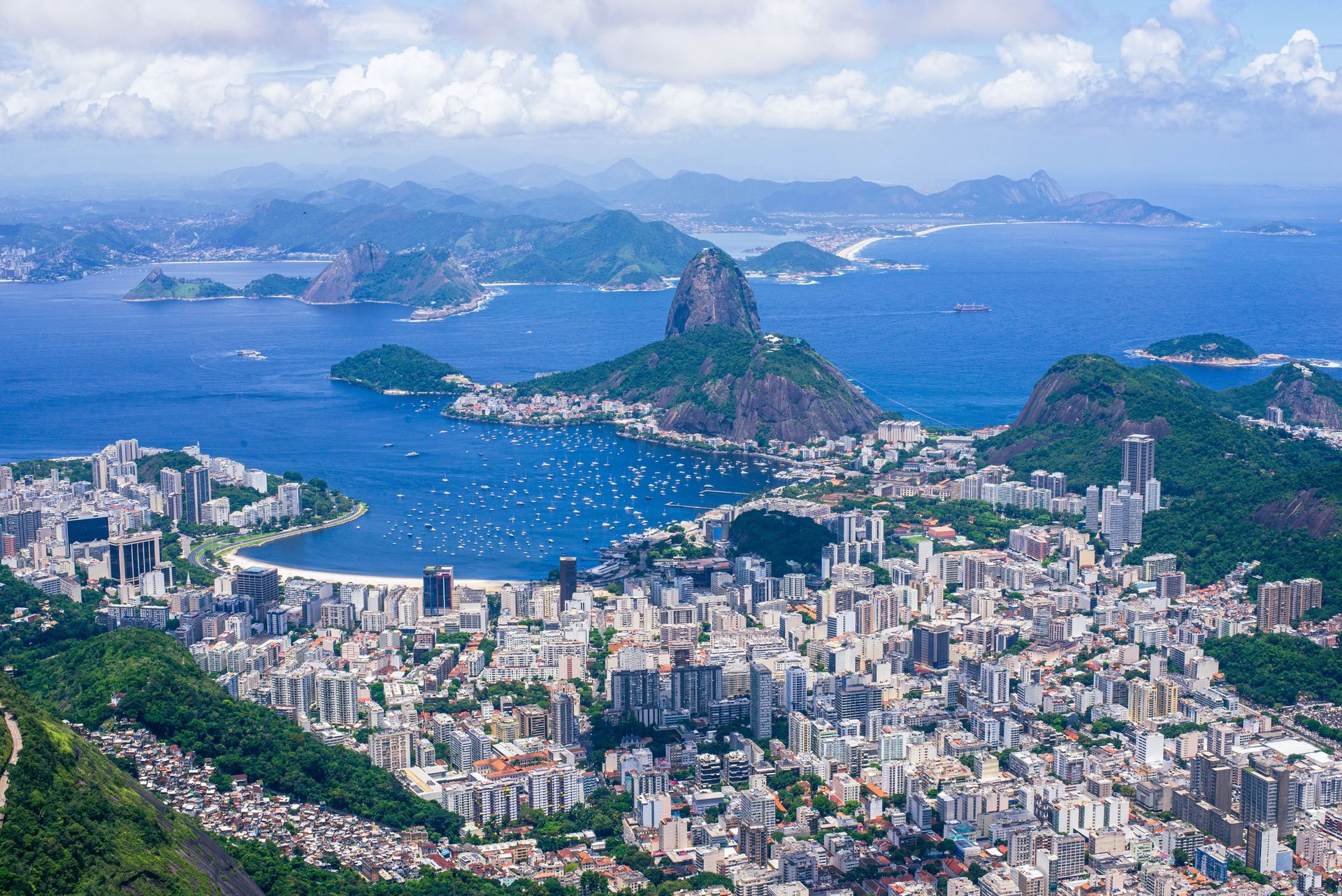 Arrivée à Rio de Janeiro