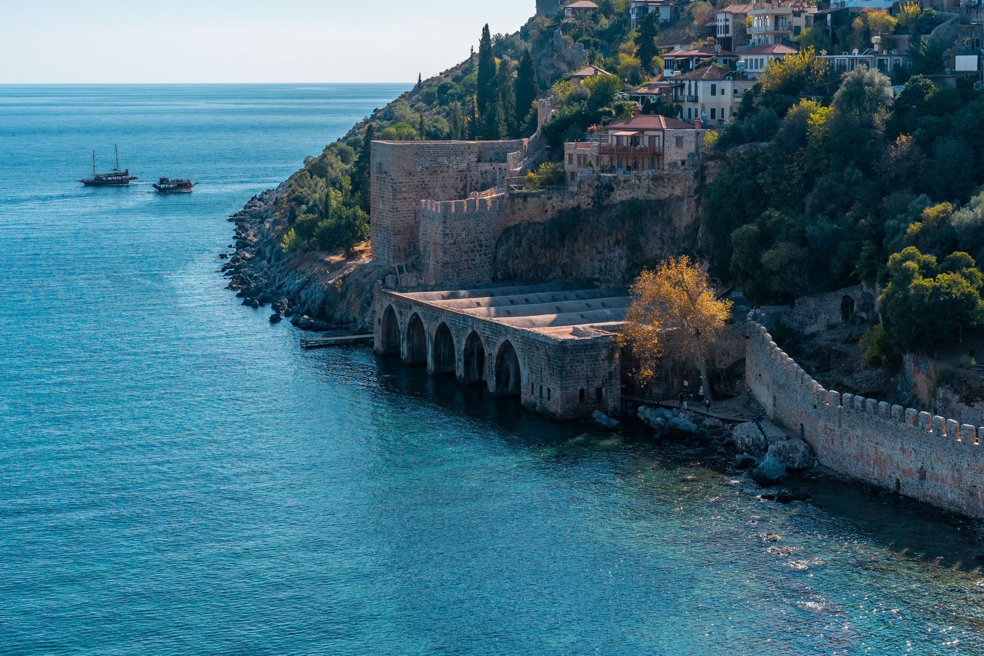 La côte méditerranéenne, la Turquie turquoise