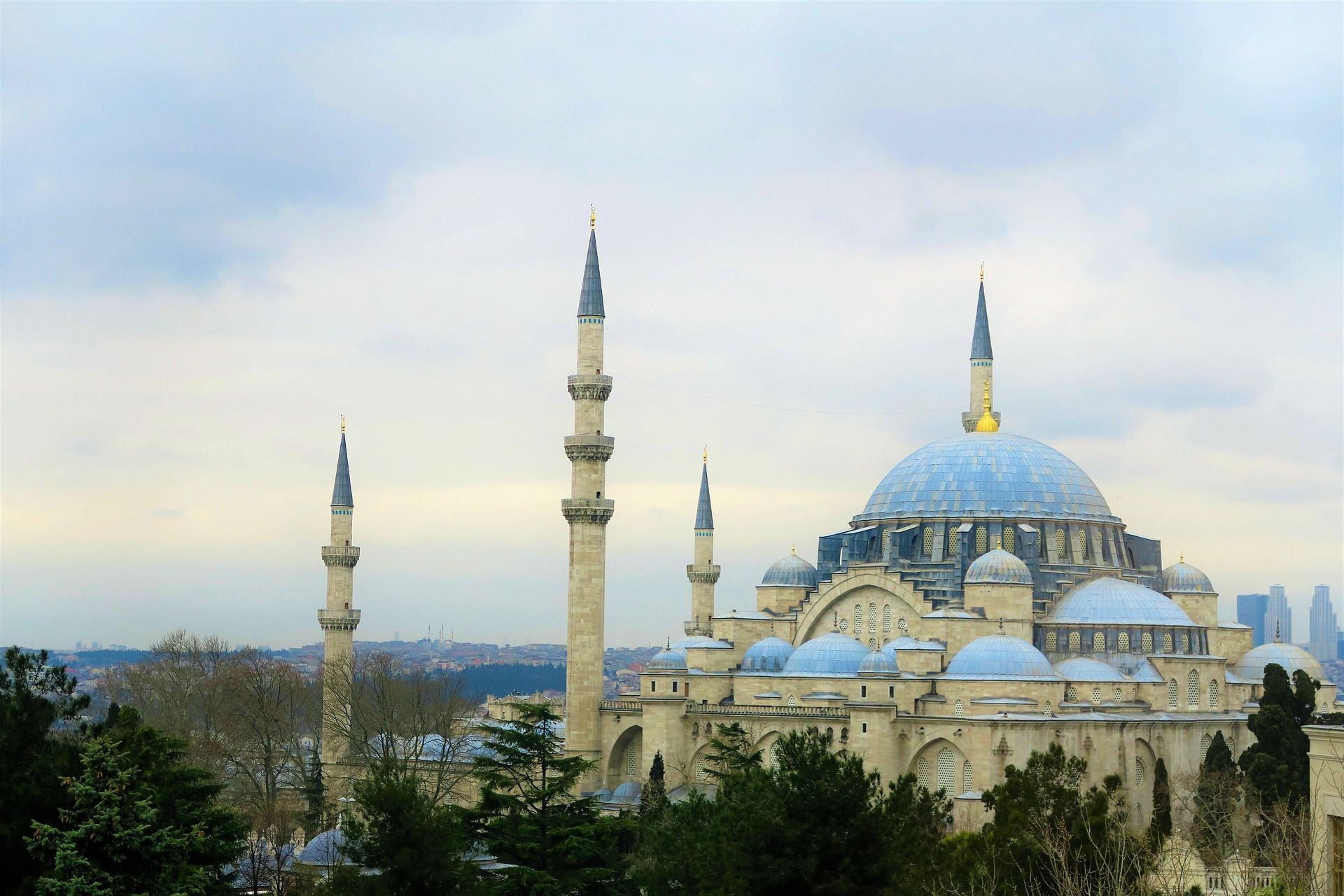 Mosquée Süleymaniye à Istanbul en Turquie, chef-d’œuvre de l’architecture ottomane dominant la Corne d’Or