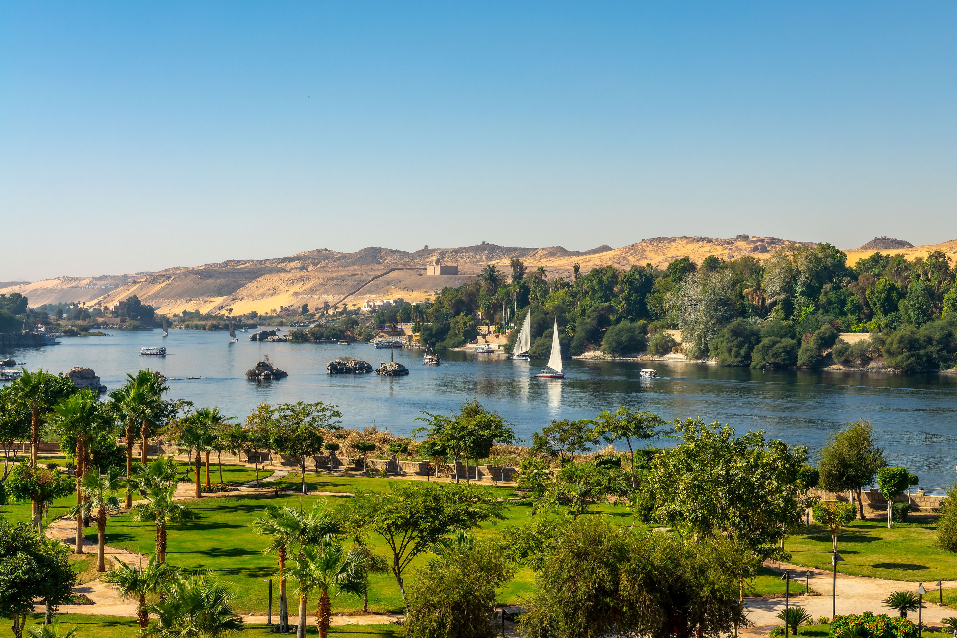 Les pyramides de Gizeh se dressent au cœur du désert, témoins de la sagesse de l'Égypte ancienne.