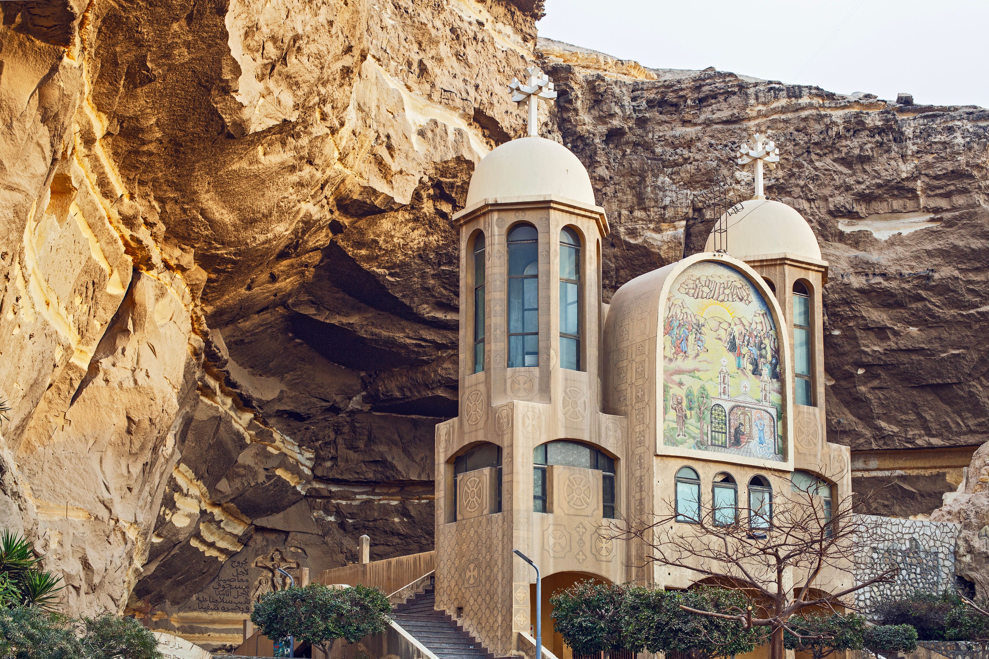 Gizeh - Monastère Saint Simon - Assouan (en vol)